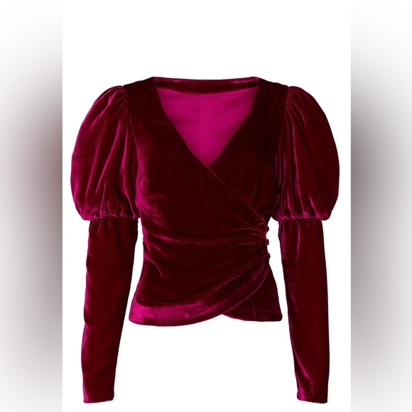 cinq a sept Tops - Cinq à Sept Velvet Blouse